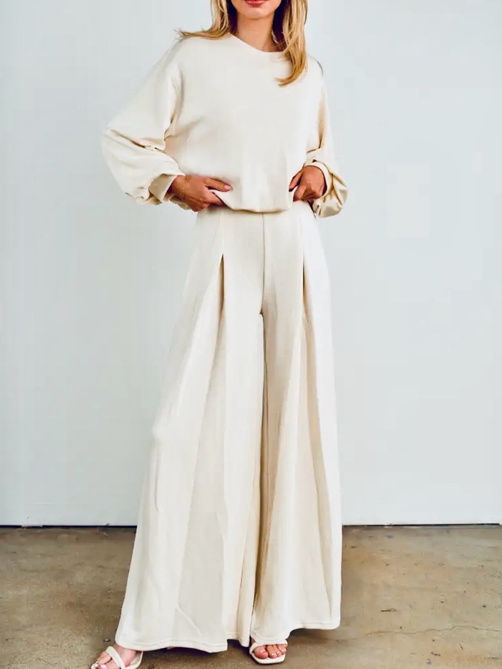 Ivory Two Piece Lounge Set